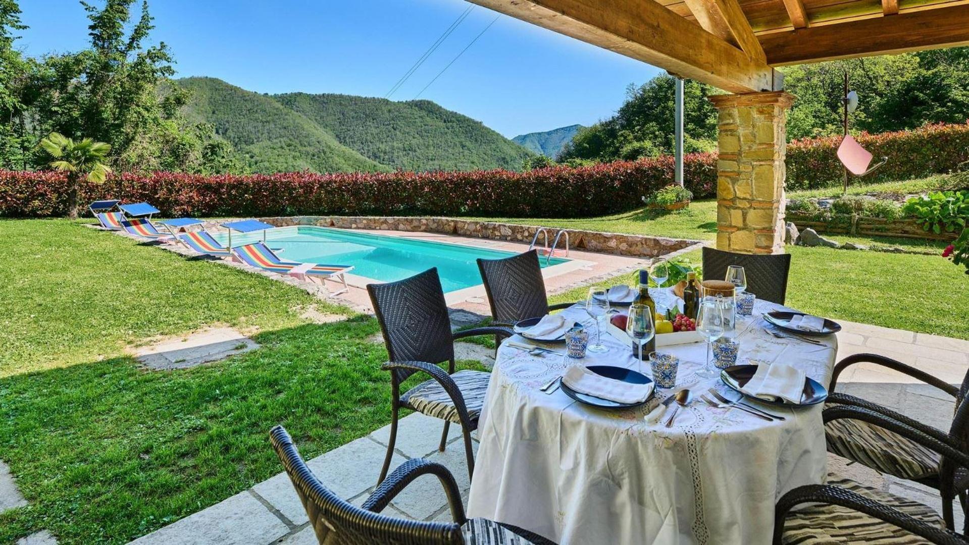 Villa La Sella Pescaglia Exterior foto